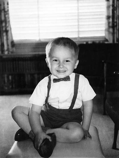 Brian Sullivan, Owner, at age 3
